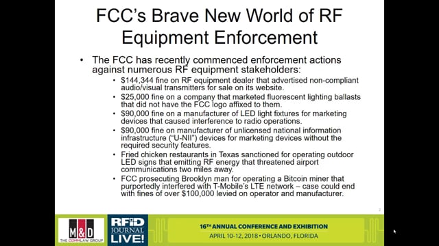 RFID and the FCC: Why the New Regulations Matter to Everybody