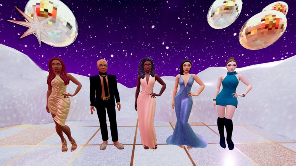 Visitors can customize their own avatars with digital versions of fashion apparel.