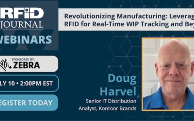 Kontoor’s Doug Harvel Part of RFID Journal’s Webinar Focused on WIP Tracking Panel