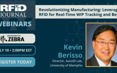 University of Memphis’ Kevin Berisso to be a Panelist on RFID Journal’s Webinar Focused on WIP Tracking