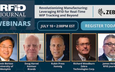RFID Journal to Host Webinar Focused on WIP Tracking
